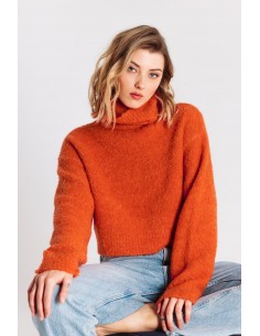 Maglia con collo alto