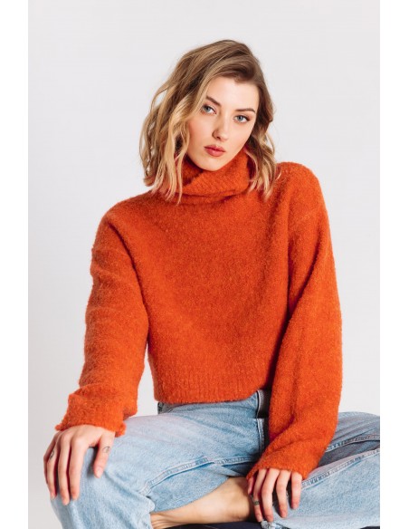 Maglia con collo alto