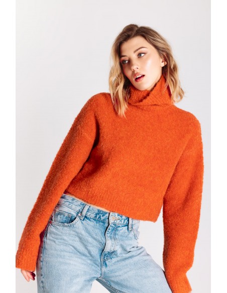 Maglia con collo alto